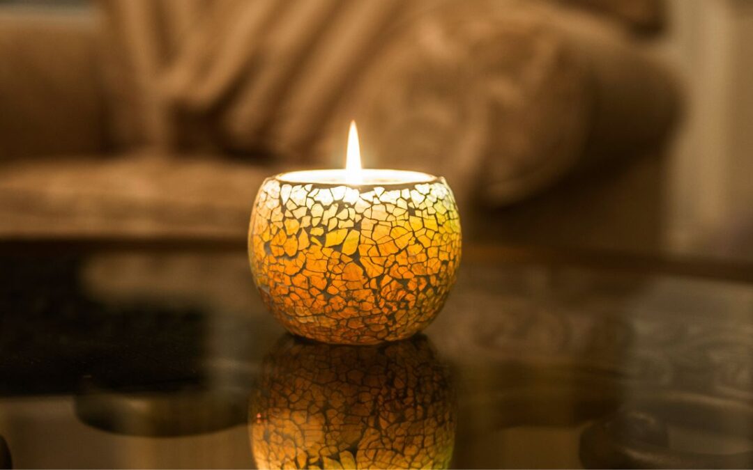 ambiance cocooning bougie